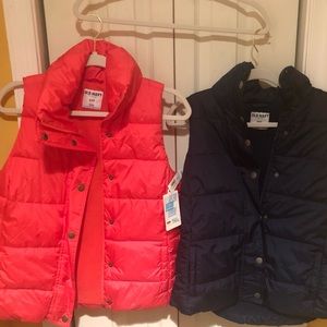 Old navy frost free vests